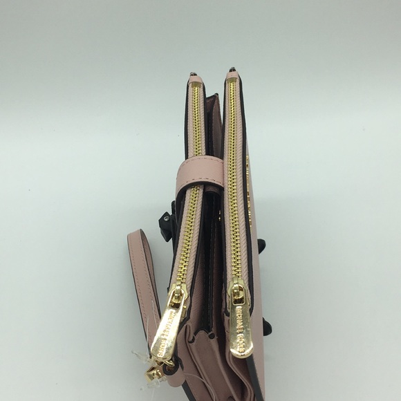 MICHAEL KORS LG DOUBLE ZIP WRISTLET BLOSSOM - Picture 5 of 8